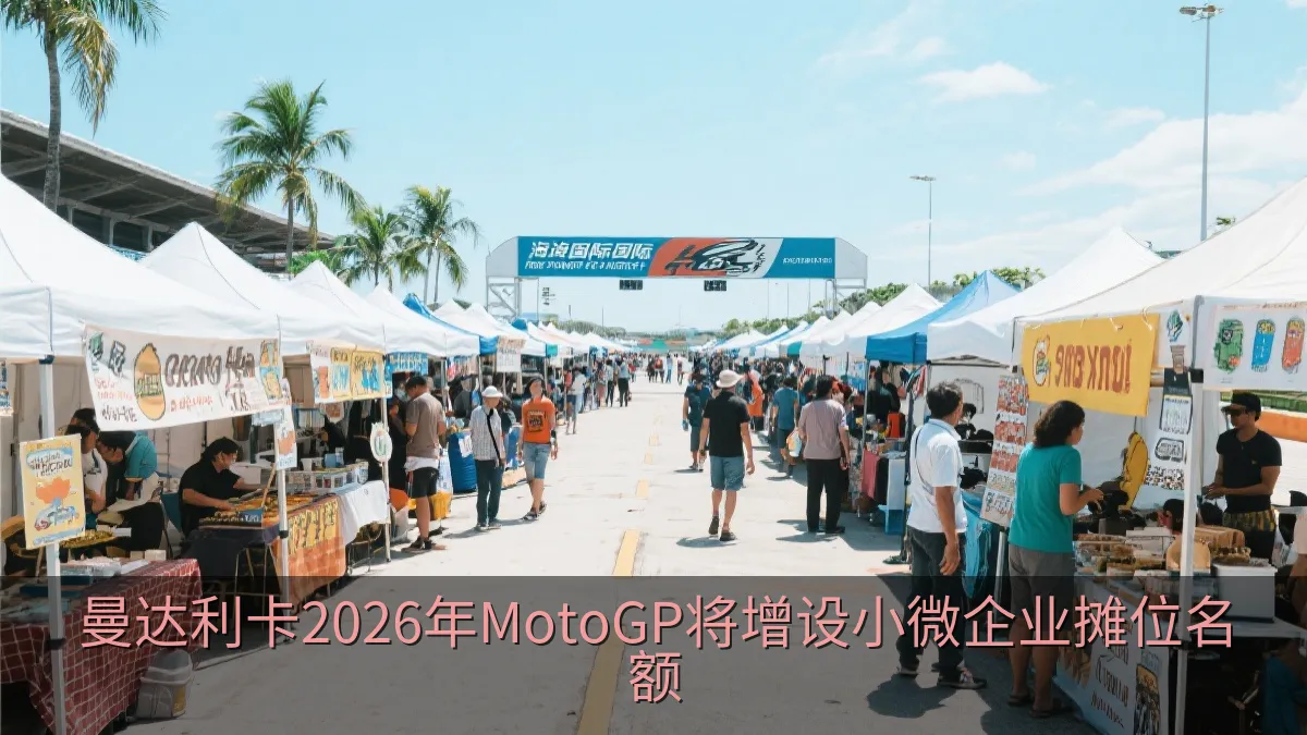 曼达利卡2026年MotoGP将增设小微企业摊位名额