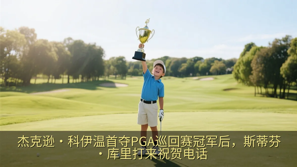 杰克逊·科伊温首夺PGA巡回赛冠军后，斯蒂芬·库里打来祝贺电话