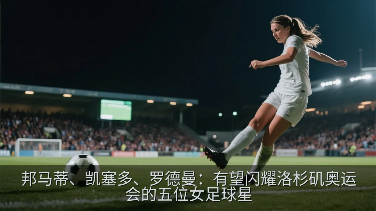 女子足球比赛中前锋在禁区前起脚射门